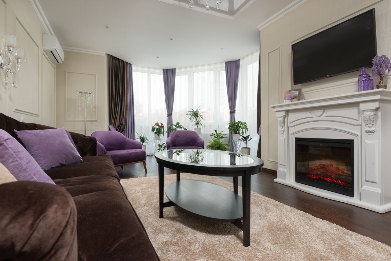 Classic interior with refinished furniture